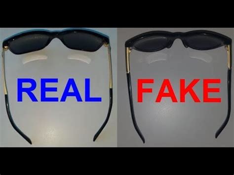 How to Tell Fake vs. Real Versace Sunglasses 